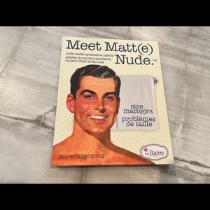 The balm meet matte nude palette, new